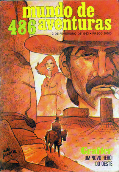 Cover for Mundo de Aventuras (Agência Portuguesa de Revistas, 1973 series) #486