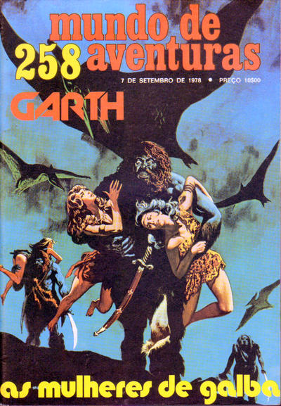 Cover for Mundo de Aventuras (Agência Portuguesa de Revistas, 1973 series) #258