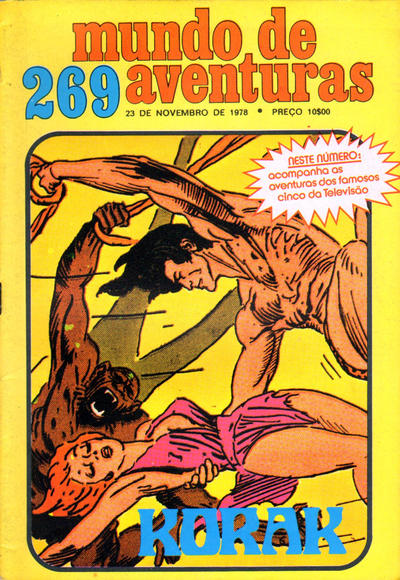 Cover for Mundo de Aventuras (Agência Portuguesa de Revistas, 1973 series) #269