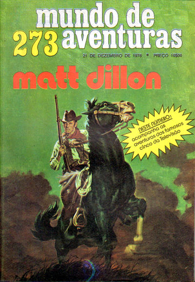 Cover for Mundo de Aventuras (Agência Portuguesa de Revistas, 1973 series) #273