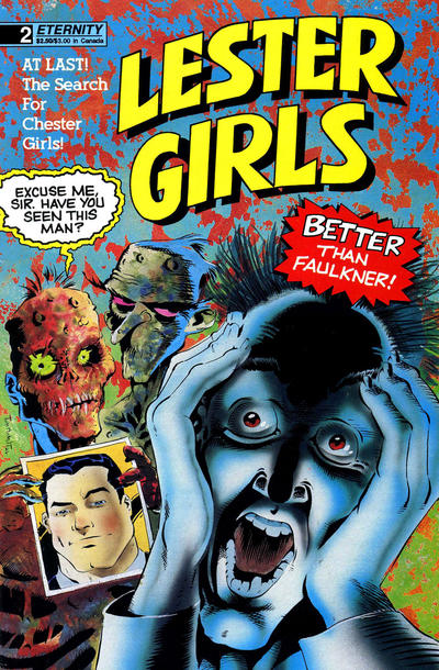 Cover for Lester Girls: The Lizard's Trail (Malibu, 1990 series) #2
