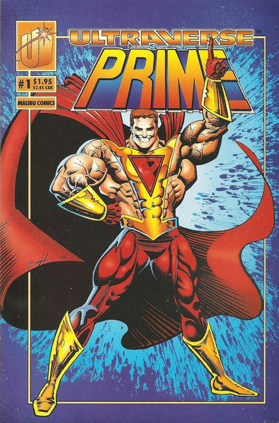Cover for Prime (Malibu, 1993 series) #1 [Direct]
