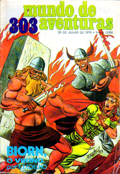 Cover for Mundo de Aventuras (Agência Portuguesa de Revistas, 1973 series) #303