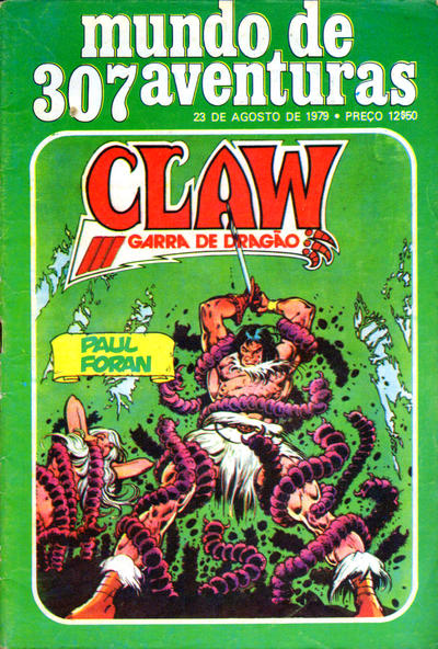 Cover for Mundo de Aventuras (Agência Portuguesa de Revistas, 1973 series) #307