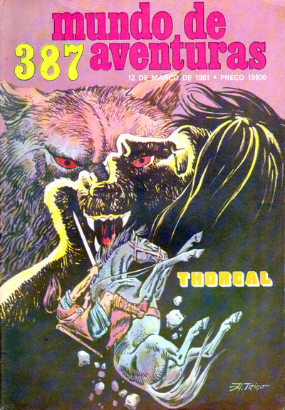 Cover for Mundo de Aventuras (Agência Portuguesa de Revistas, 1973 series) #387