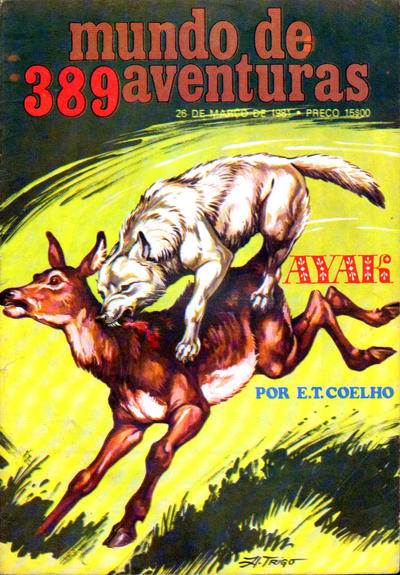 Cover for Mundo de Aventuras (Agência Portuguesa de Revistas, 1973 series) #389
