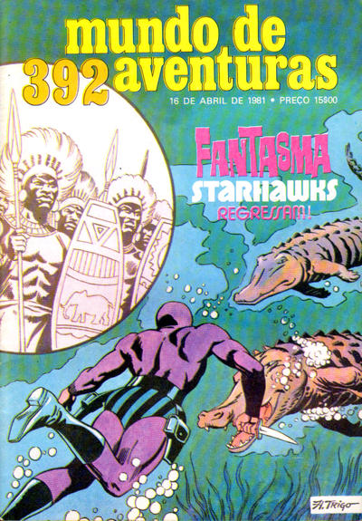 Cover for Mundo de Aventuras (Agência Portuguesa de Revistas, 1973 series) #392