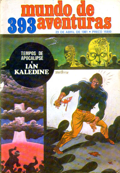 Cover for Mundo de Aventuras (Agência Portuguesa de Revistas, 1973 series) #393