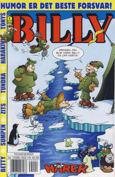 Cover for Billy (Hjemmet / Egmont, 1998 series) #2/2013