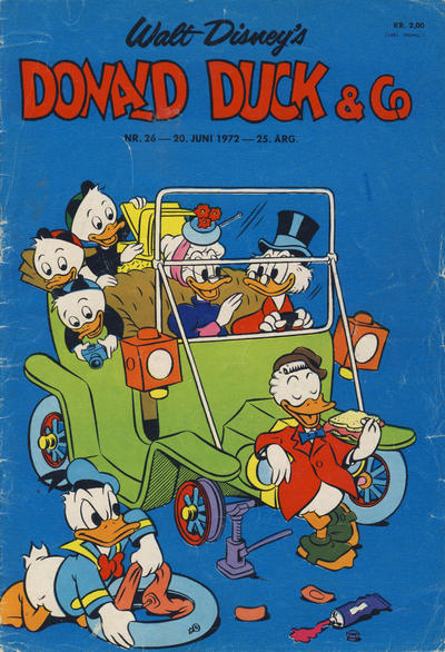 Cover for Donald Duck & Co (Hjemmet / Egmont, 1948 series) #26/1972