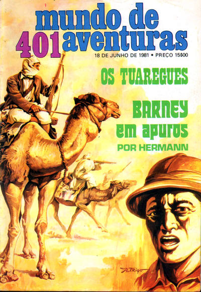 Cover for Mundo de Aventuras (Agência Portuguesa de Revistas, 1973 series) #401