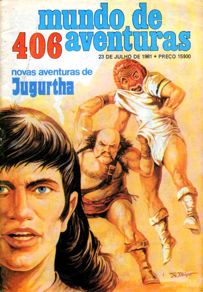 Cover for Mundo de Aventuras (Agência Portuguesa de Revistas, 1973 series) #406