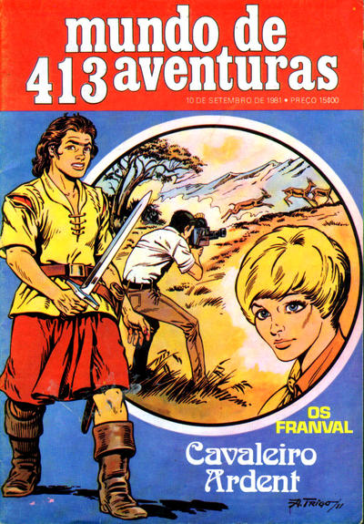 Cover for Mundo de Aventuras (Agência Portuguesa de Revistas, 1973 series) #413
