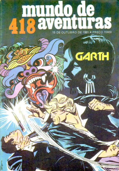 Cover for Mundo de Aventuras (Agência Portuguesa de Revistas, 1973 series) #418