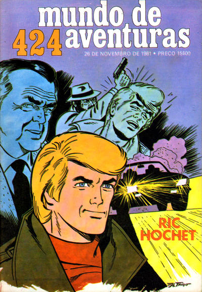 Cover for Mundo de Aventuras (Agência Portuguesa de Revistas, 1973 series) #424