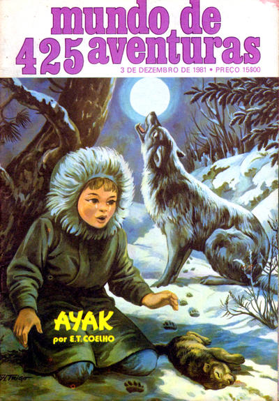 Cover for Mundo de Aventuras (Agência Portuguesa de Revistas, 1973 series) #425