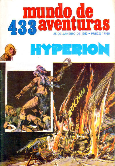 Cover for Mundo de Aventuras (Agência Portuguesa de Revistas, 1973 series) #433