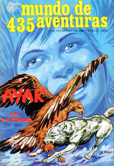 Cover for Mundo de Aventuras (Agência Portuguesa de Revistas, 1973 series) #435
