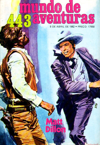 Cover for Mundo de Aventuras (Agência Portuguesa de Revistas, 1973 series) #443