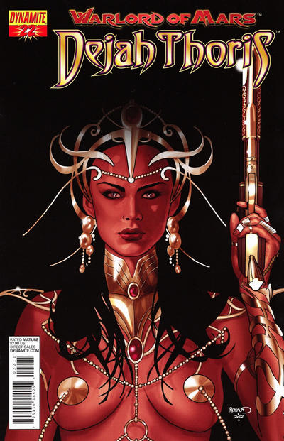 Cover for Warlord of Mars: Dejah Thoris (Dynamite Entertainment, 2011 series) #22 [Paul Renaud Cover]