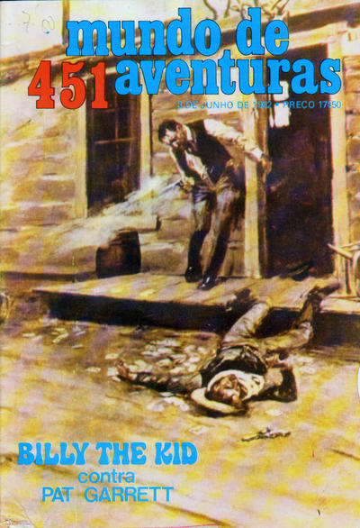 Cover for Mundo de Aventuras (Agência Portuguesa de Revistas, 1973 series) #451