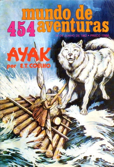 Cover for Mundo de Aventuras (Agência Portuguesa de Revistas, 1973 series) #454