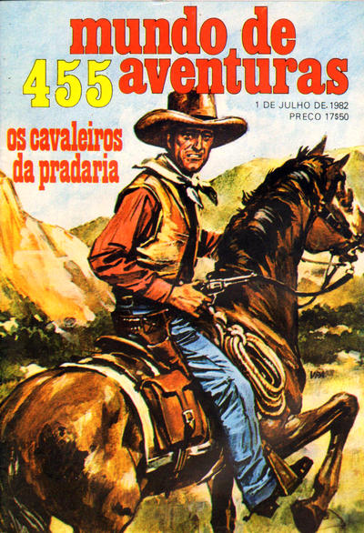 Cover for Mundo de Aventuras (Agência Portuguesa de Revistas, 1973 series) #455