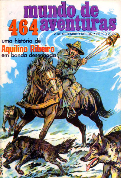 Cover for Mundo de Aventuras (Agência Portuguesa de Revistas, 1973 series) #464