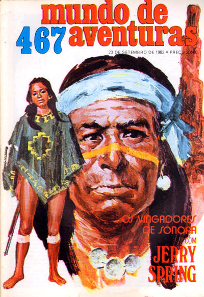 Cover for Mundo de Aventuras (Agência Portuguesa de Revistas, 1973 series) #467
