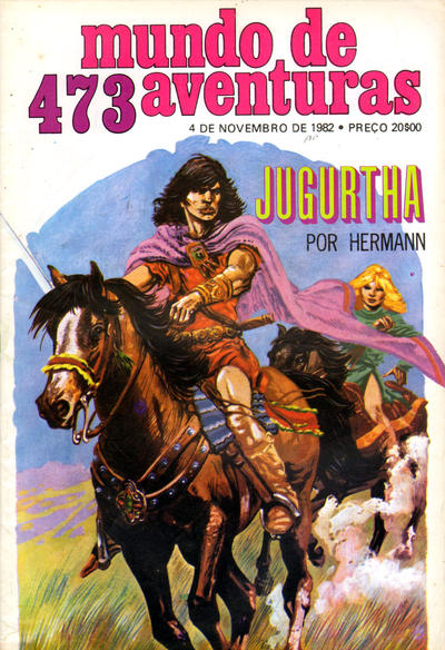 Cover for Mundo de Aventuras (Agência Portuguesa de Revistas, 1973 series) #473