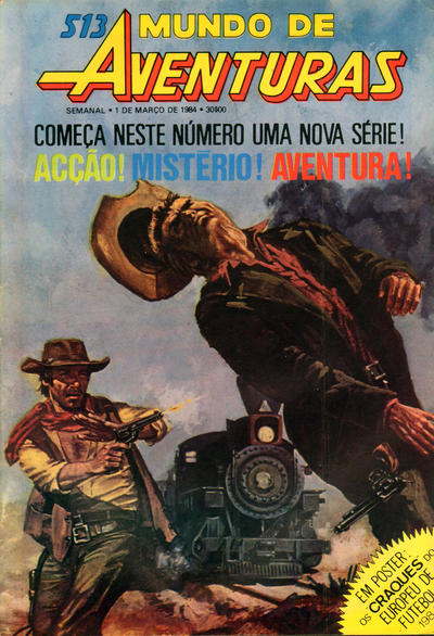 Cover for Mundo de Aventuras (Agência Portuguesa de Revistas, 1973 series) #513