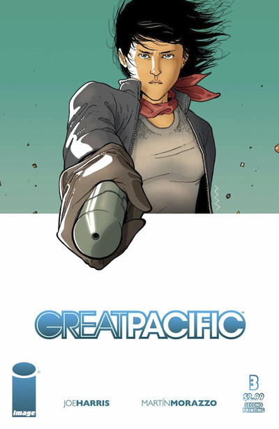 Cover for Great Pacific (Image, 2012 series) #3 [2nd Printing]