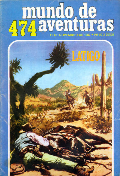 Cover for Mundo de Aventuras (Agência Portuguesa de Revistas, 1973 series) #474
