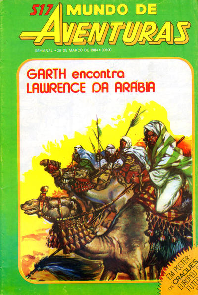 Cover for Mundo de Aventuras (Agência Portuguesa de Revistas, 1973 series) #517