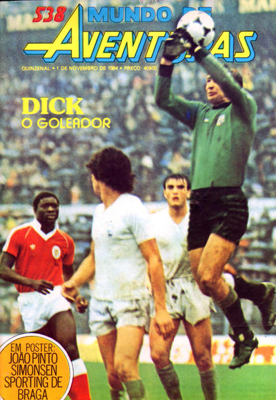Cover for Mundo de Aventuras (Agência Portuguesa de Revistas, 1973 series) #538