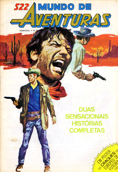 Cover for Mundo de Aventuras (Agência Portuguesa de Revistas, 1973 series) #522