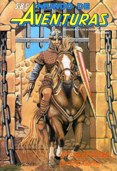 Cover for Mundo de Aventuras (Agência Portuguesa de Revistas, 1973 series) #585 (1837)