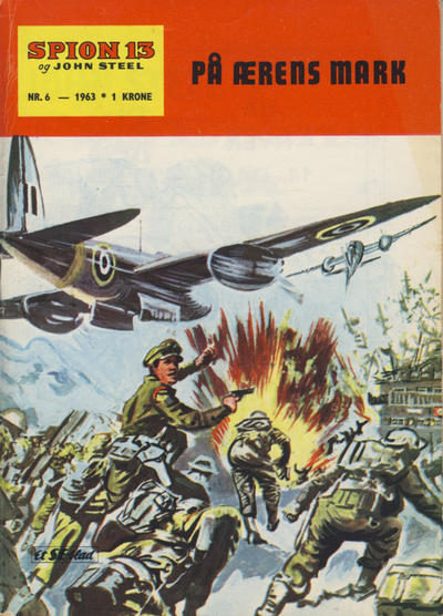 Cover for Spion 13 og John Steel (Serieforlaget / Se-Bladene / Stabenfeldt, 1963 series) #6/1963
