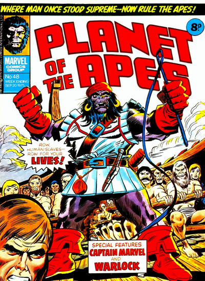 Cover for Planet of the Apes (Marvel UK, 1974 series) #48