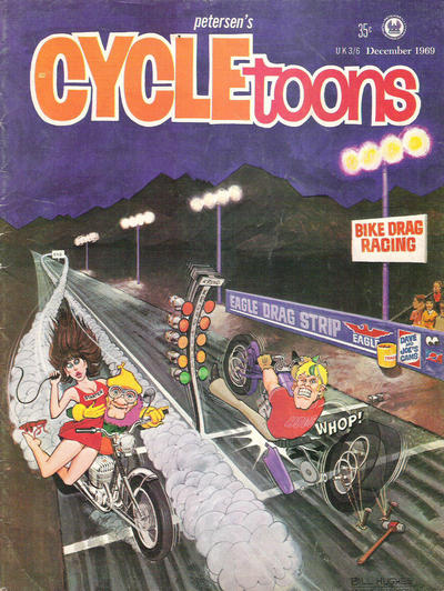 Cover for CYCLEtoons (Petersen Publishing, 1968 series) #December 1969 [12]