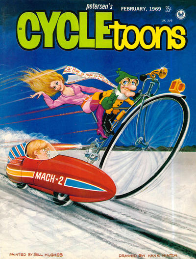 Cover for CYCLEtoons (Petersen Publishing, 1968 series) #February 1969 [7]