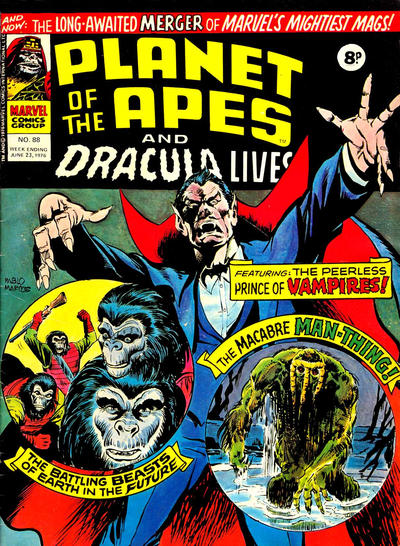 Cover for Planet of the Apes (Marvel UK, 1974 series) #88