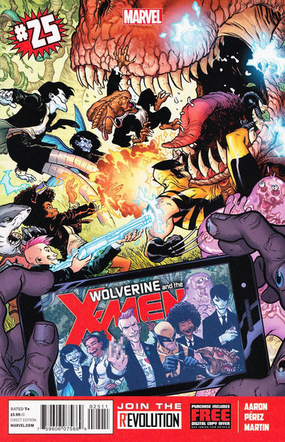 Cover for Wolverine & the X-Men (Marvel, 2011 series) #25