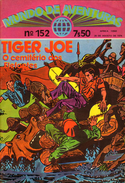 Cover for Mundo de Aventuras (Agência Portuguesa de Revistas, 1973 series) #152