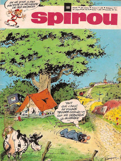 Cover for Spirou (Dupuis, 1947 series) #1698
