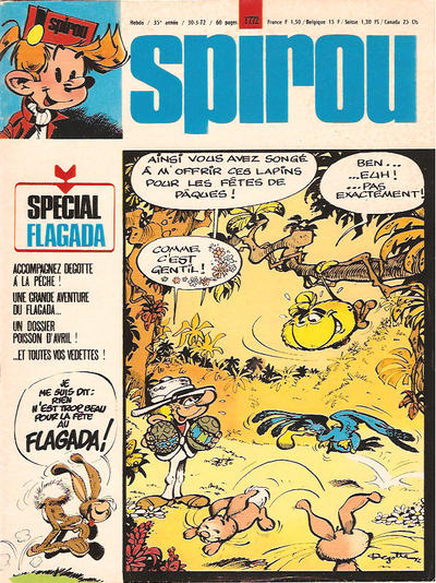 Cover for Spirou (Dupuis, 1947 series) #1772