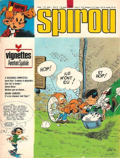 Cover for Spirou (Dupuis, 1947 series) #1775