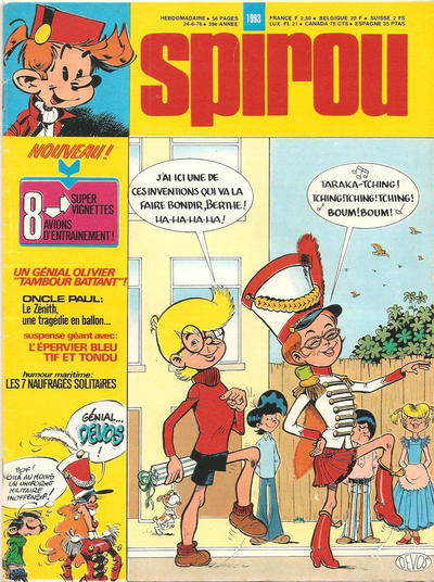 Cover for Spirou (Dupuis, 1947 series) #1993
