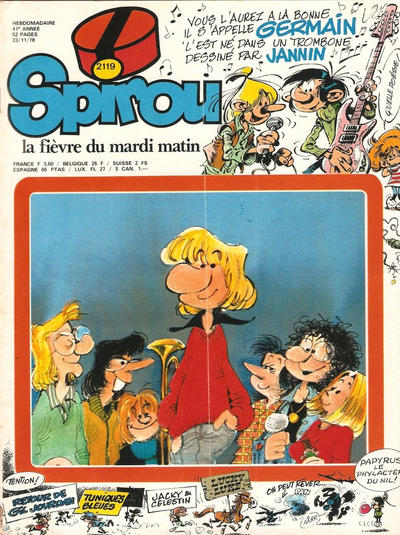 Cover for Spirou (Dupuis, 1947 series) #2119