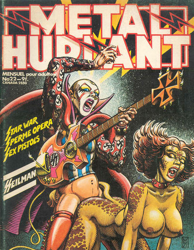 Cover for Métal Hurlant (Les Humanoïdes Associés, 1975 series) #22